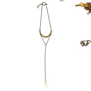 Urban Outfitters 2 part, long necklace